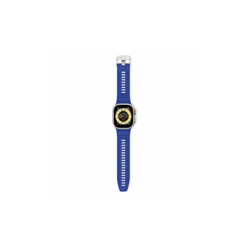 Banda para Apple Watch 49mm de Silicona Ultra Tracción Decoded azul