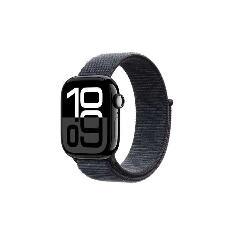 Apple Watch S10 GPS + Cellular 42mm aluminio Jet Black banda Ink Sport Loop Apple Watch S10 GPS + Cellular 42mm aluminio Jet Black banda Ink Sport Loop